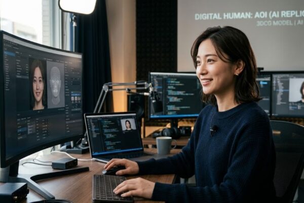 デジタルヒューマンで広告写真制作を内製化｜撮影不要・低コストで高品質クリエイティブを実現